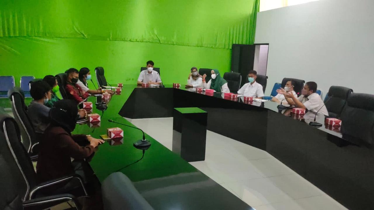 Suasana audiensi antara HMI dengan perwakilan BBWS. (Foto: Istimewa)
