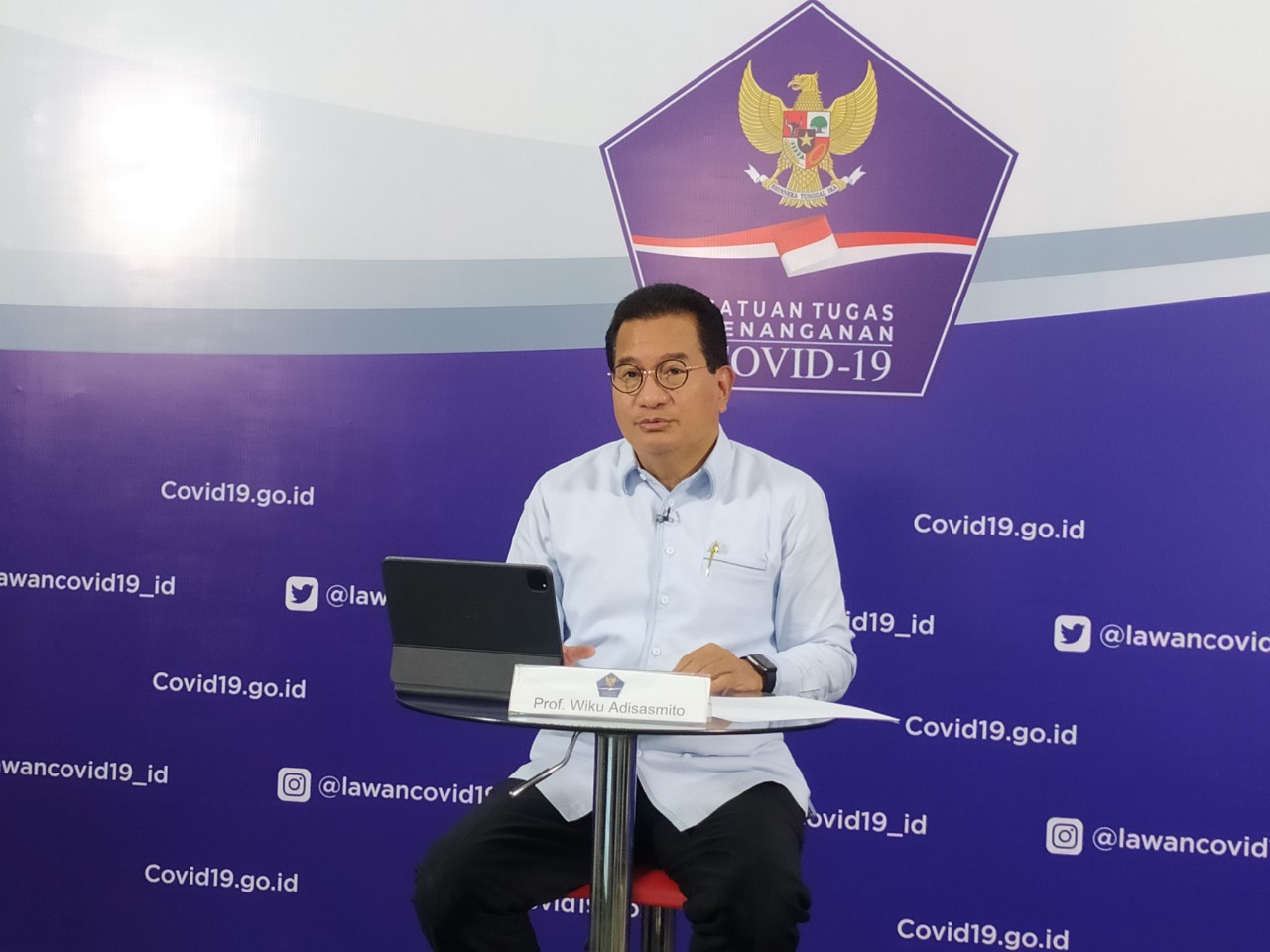 Juru Bicara Satgas Penanganan Covid-19 Prof Wiku Adisasmito (Foto: Satgascovid)