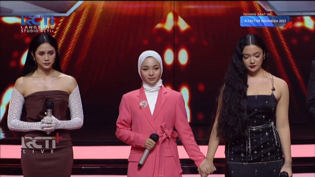 

Nadhira, Intan Ayu, Marcella (Foto: RCTI/X Factor)
