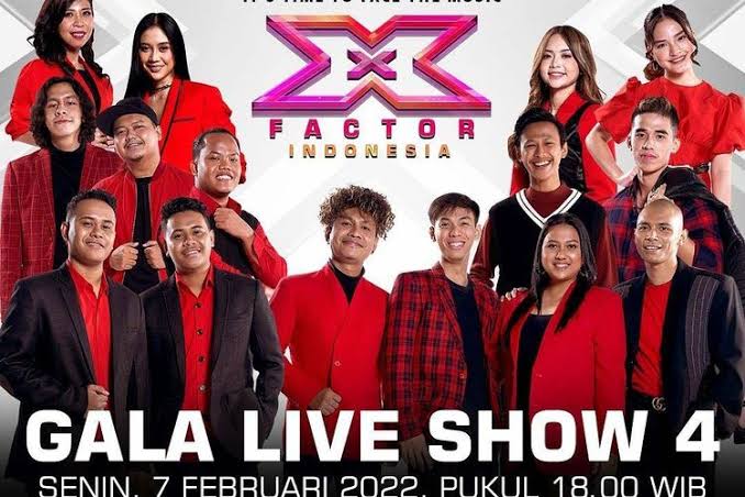  Gala Live Show X Factor Indonesia Senin (7/2/20220) bakal diwarnai banyak kejutaan. (Foto: IGxfactorindoffcial)