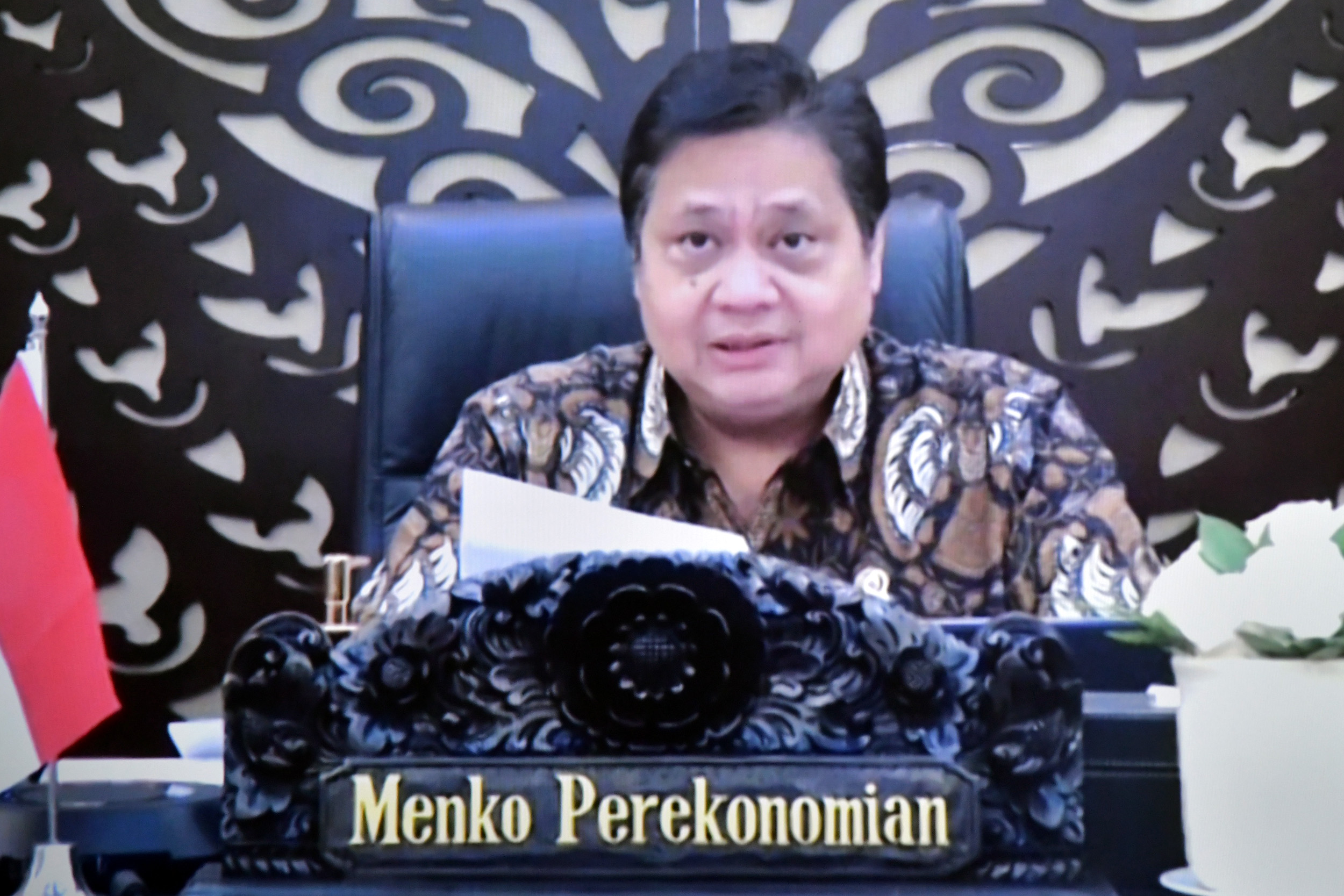 Menko Perekonomian Airlangga Hartarto (Foto: Humas Setkab/Rahmat)
