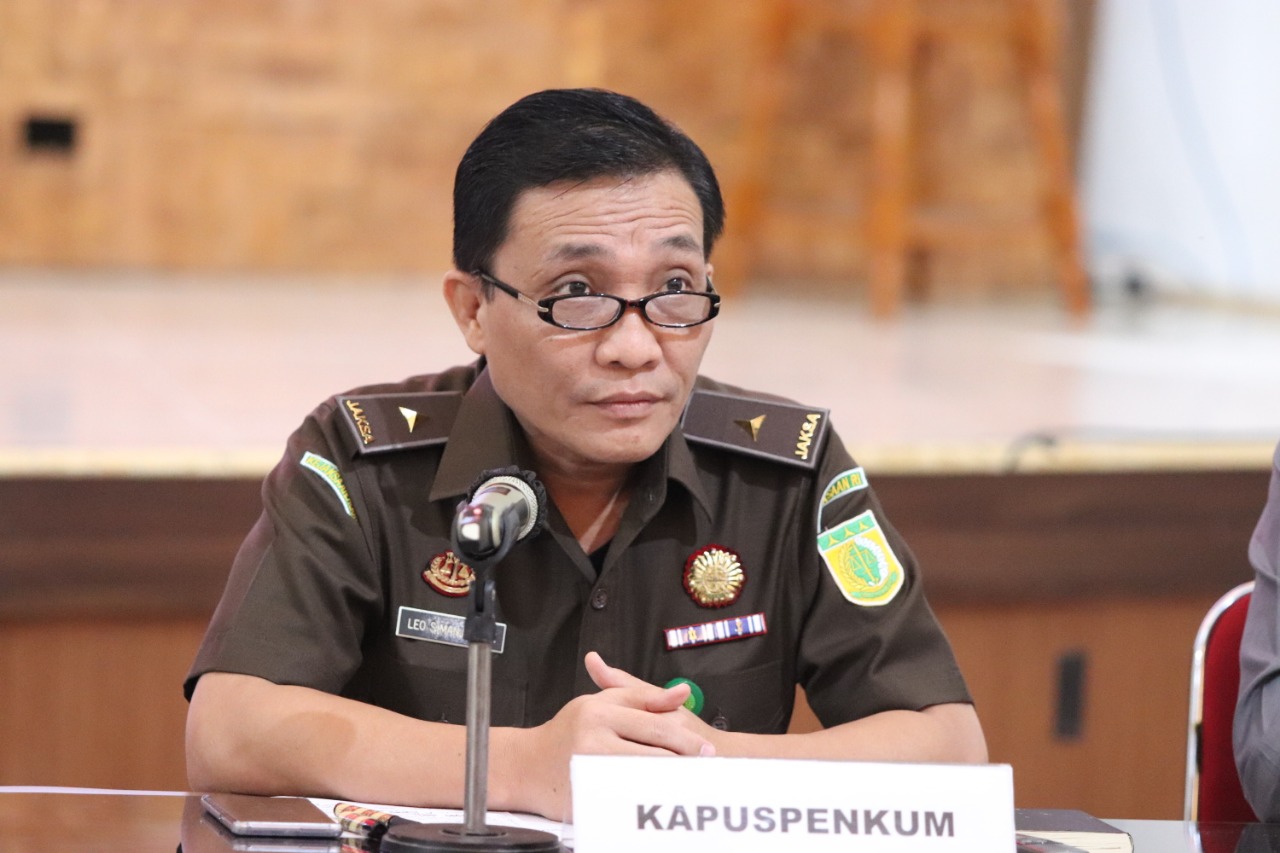 Kepala Pusat Penerangan Hukum Kejagung, Leonard Eben Ezer Simanjuntak (Foto: Infopublik)