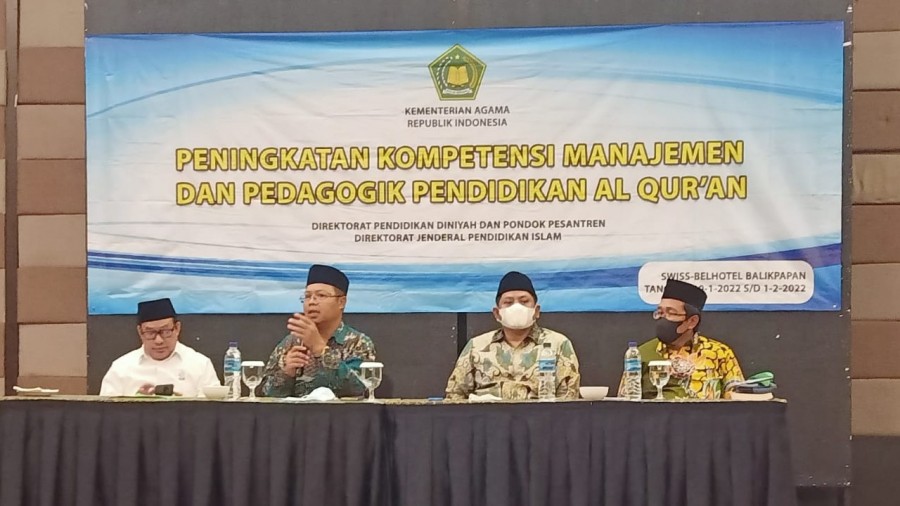 Peningkatan Kompetensi Manajemen dan Pedagogik Pendidikan Al-Qur'an (Foto: Kemenag)