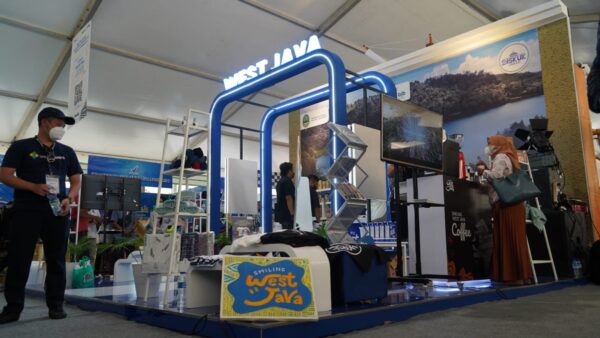 Stand Jabar di gelaran Mandalika Experience Expo 2022 (Foto: Istimewa)