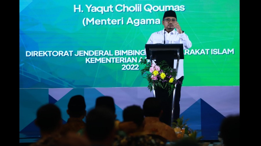 Menag Yaqut Cholil Qoumas (Foto: Kemenag)