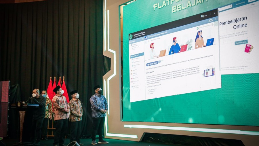 Kemenag luncurkan Platform Mandiri Belajar (Foto: Kominfo)