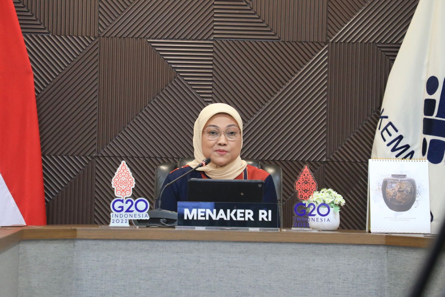 Menteri Ketenagakerjaan Ida Fauziyah (Foto: Laman Kemenaker)