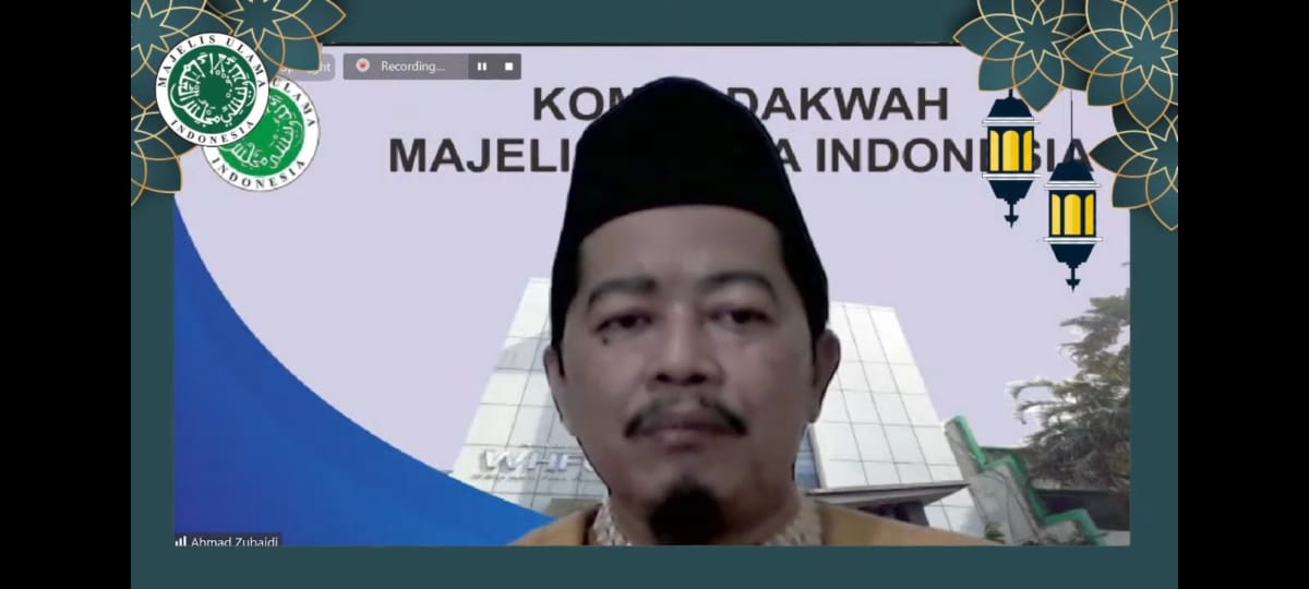 Ahmad Zubaidi,  Ketua Komisi Dakwah Majelis Ulama Indonesia (Foto: MUI)