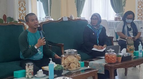 Bupati Bandung HM Dadang Supriatna saat menerima Komnas Disabilitas RI di Rumah Dinas Bupati Bandung, Jumat (13/5/2022). (Foto: Pemkab Bandung)