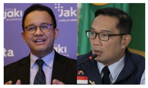 Anies Baswedan dan Ridwan Kamil (Foto: edit net)