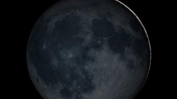 Ilustrasi Bulan Hitam (Foto: USA Today/NASA/tribunews)