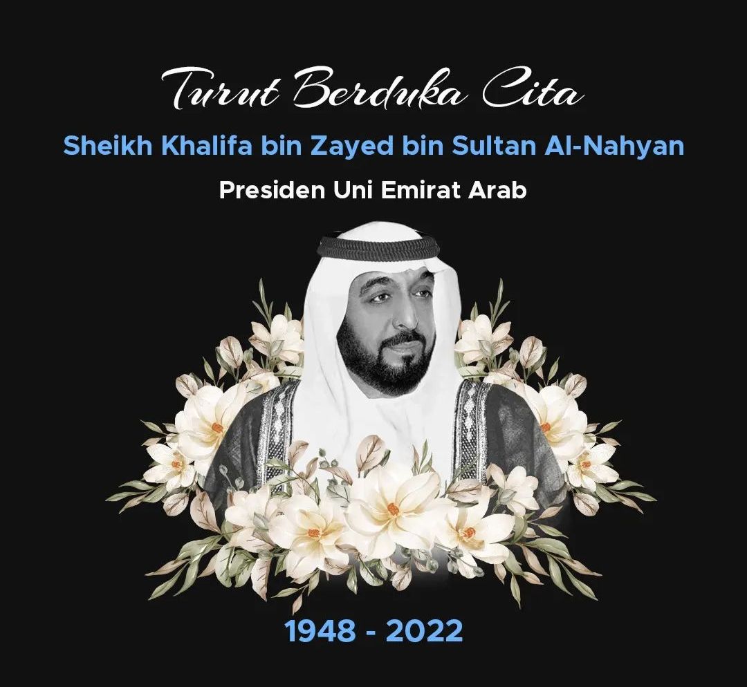 Presiden Uni Emirat Arab (UEA) Syeikh Khalifa bin Zayed Al Nahya yang Meninggal Dunia /Instagram @luhutbinsapanjaitan