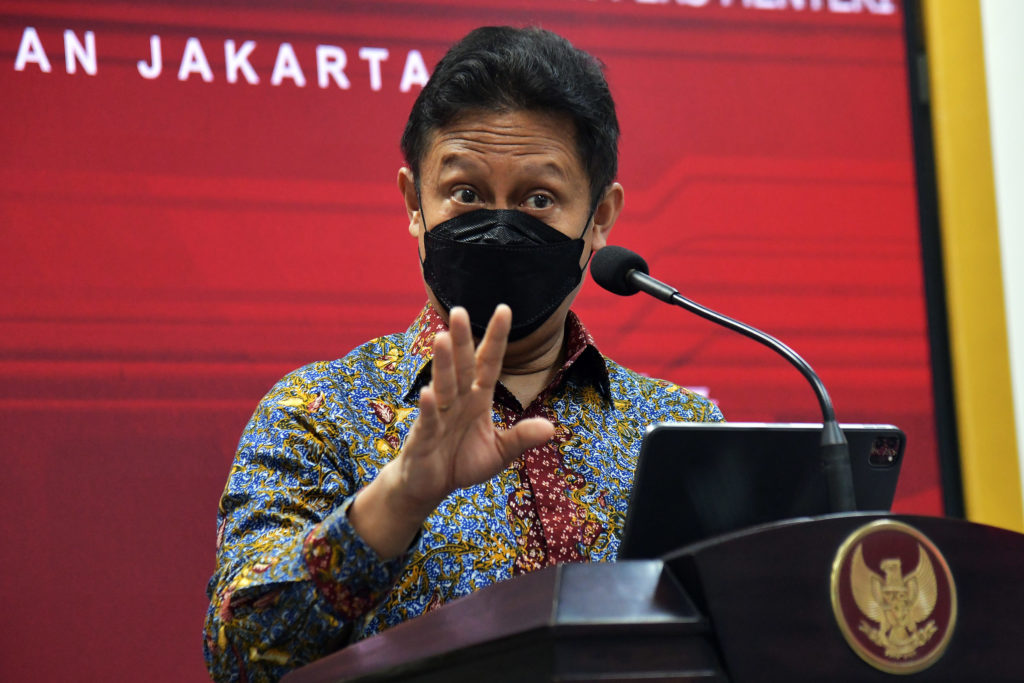 Menkes Budi Gunadi Sadikin (Foto: Humas Setkab/Rahmat)

