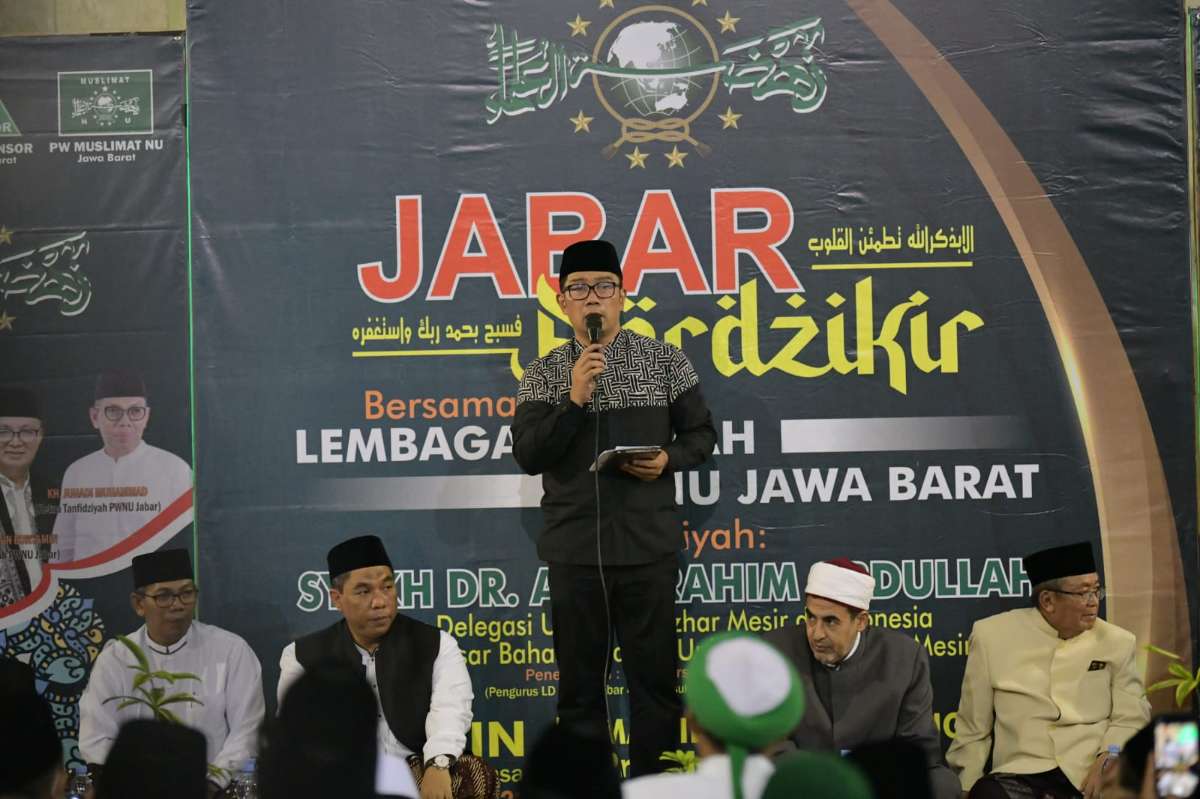 Jabar berdzikir (Foto: portaljabar)