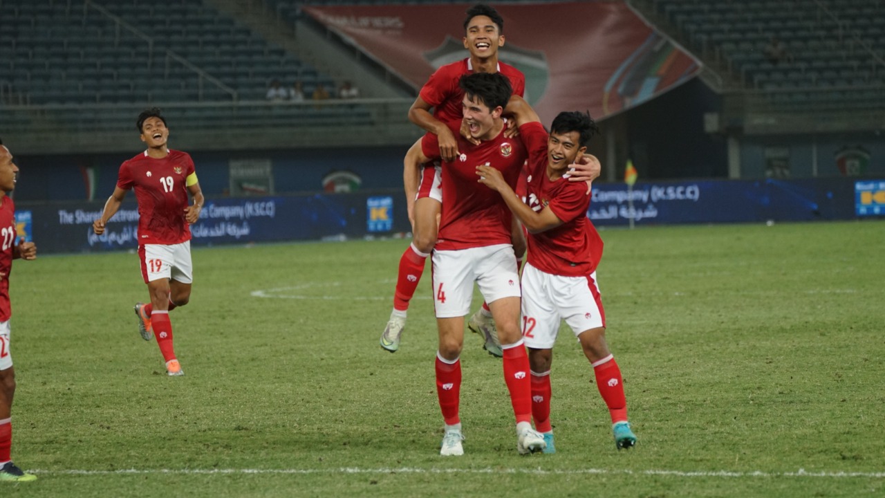  Timnas Indonesia sukses membantai Timnas Nepal, 7-0 di laga terakhir babak kualifikasi Piala Asia Grup A di Stadion Internasional Jaber Al-Ahmad, Kuwait, Rabu (15/6/2022) dini hari WIB.(Foto: PSSI)