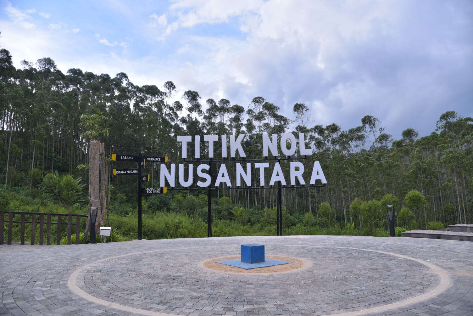 Titik Nol IKN (Foto: Humas Setkab/Oji)

