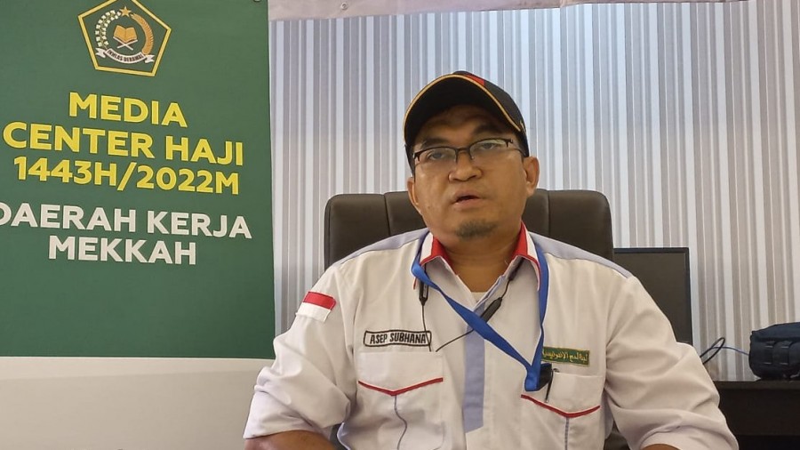 Kepala Seksi Transportasi Daker Makkah Asep Subhana (Foto: Kemenag)