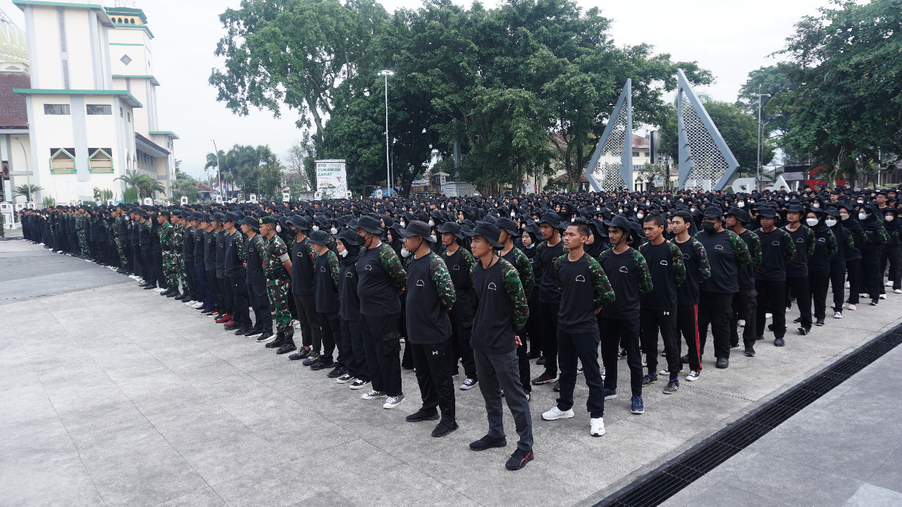 Acara penutupan Pendidikan Bela Negara (PBN) Universitas Garut (Foto: Istimewa)