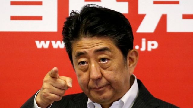 Mantan Perdana Menteri Jepang Shinzo Abe meninggal dunia usai ditembak di Nara, Jepang, Jumat (8/7/2022). (Foto: BBC)