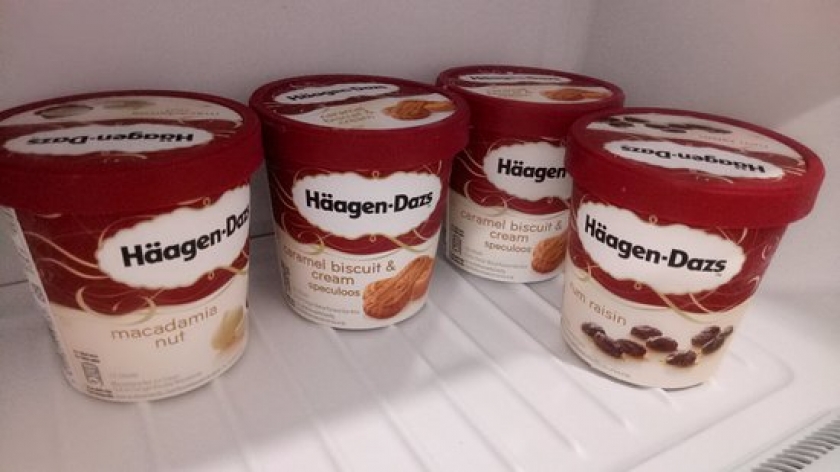 s krim Haagen-Dazs rasa vanila. (Foto: Dok Net/PMJNews)