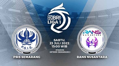 Tim debutan RANS NUsantara FC sukses mengimbangi PSIS Semarang, 1-1 pada laga pembuka Liga 1 Indonesia, di Stadion Jatidiri, Semarang, Sabtu (23/7/2022). (Foto: Indopost)
