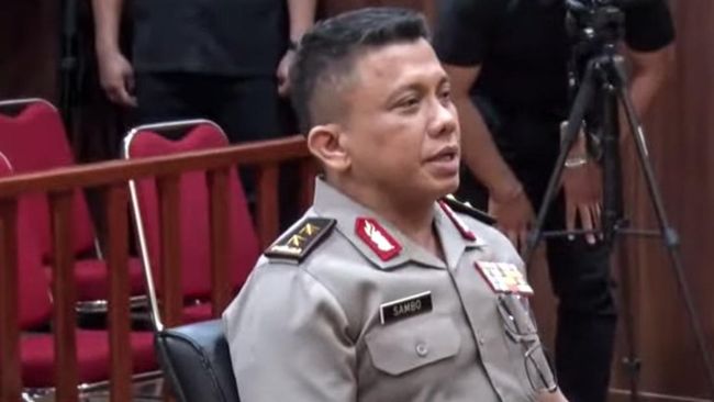 Irjen Ferdy Sambo (Foto: (Tangkapan layar youtube POLRI TV RADIO)
