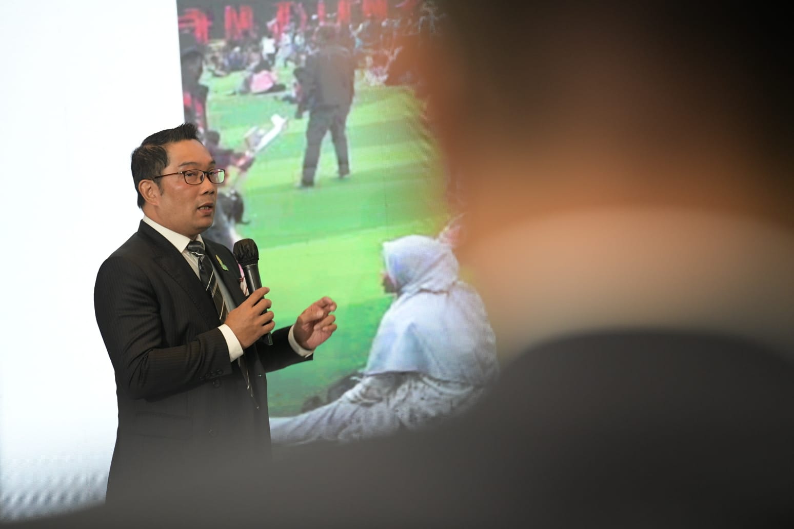 Gubernur Jawa Barat menjadi salah satu panelis pada The World Bank U20 2022 Mayors Summit Side Event bertajuk Prosperous and Circular Cities: Investing in Urban Transformation di Fairmont Hotel Jakarta, Selasa (30/8/2022) (Foto: Istimewa)