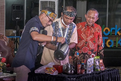 Menteri Pariwisata dan Ekonomi Kreatif/Kepala Pariwisata dan Ekonomi Kreatif, Sandiaga Salahuddin Uno menghadiri Workshop Peningkatan Inovasi dan Kewirausahaan, di Taman Wisata Mangrove Bhadrika, Selasa (2/8/2022) (Foto: Kemenparekraf)
