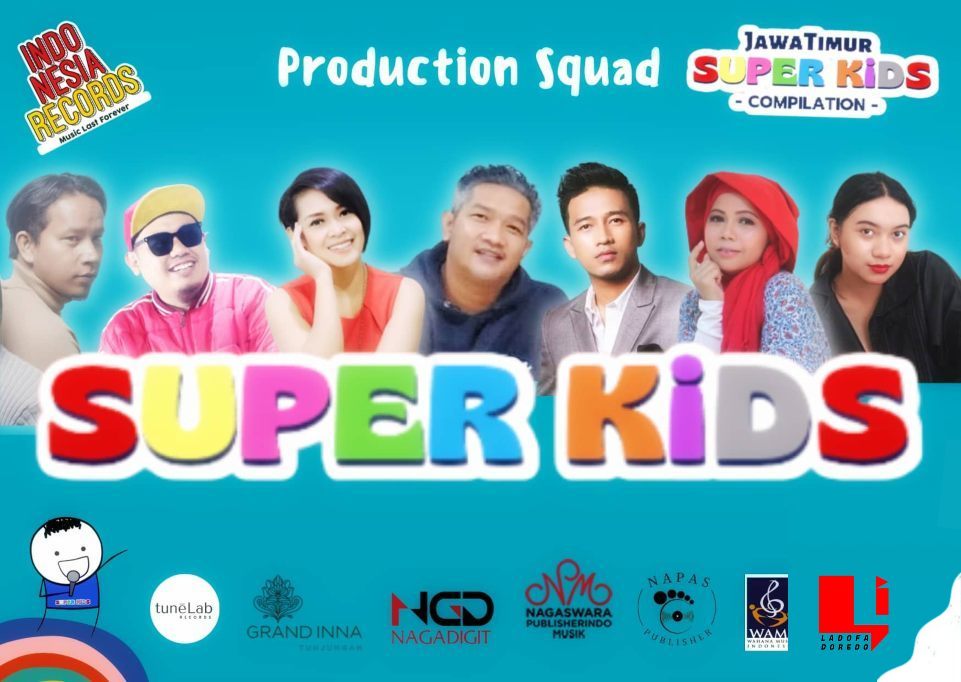 Flayer Jawa Timur Super Kids Compilation. (Dok. Indonesia Records)