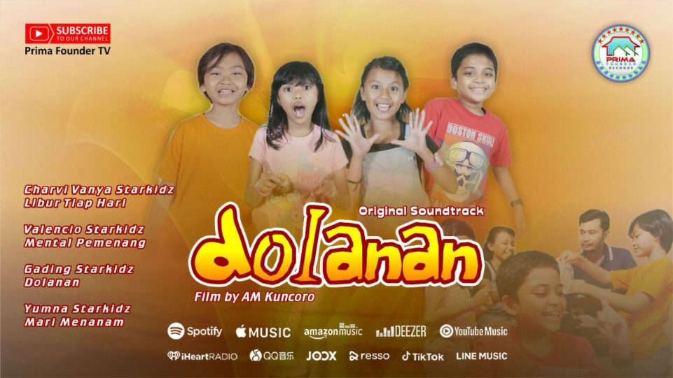 Flayer Starkidz 2022 pengisi OST Film Dolanan. (Dok. PFR)