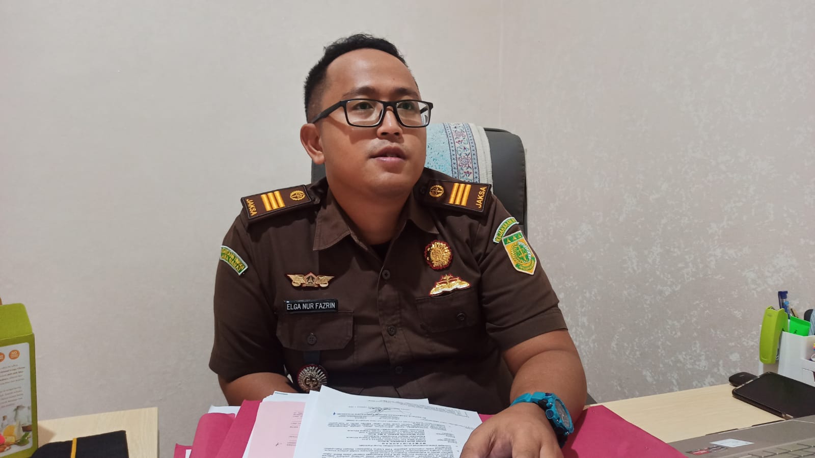 Kepala Sub Seksi Penyidikan Tindak Pidana Khusus Kejaksaan Negeri Kabupaten Sukabumi, Elga Nur Fazrin (Foto: Istimewa)