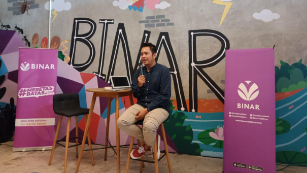 Seto Lareno, Cofounder BINAR di Fincourage Forum