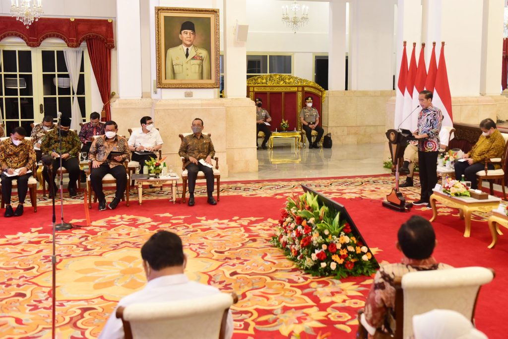 Presiden Jokowi memimpin SKP, di Istana Negara, Kamis (02/03/2023) siang. (Foto: Humas Setkab/Rahmat)
