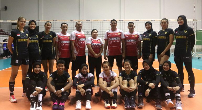 
SEAG Games 2023, Timnas Voli Putri SEAG Games 2023/Kamboja (Foto: PBVSI)