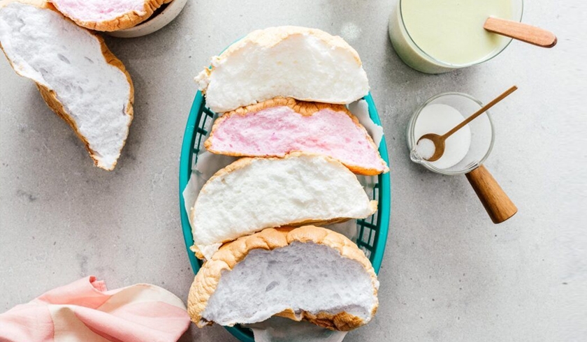 Cloud Bread atau Roti Awan cocok bagi penggiat diet (Foto: PMJ News/Pinterest)