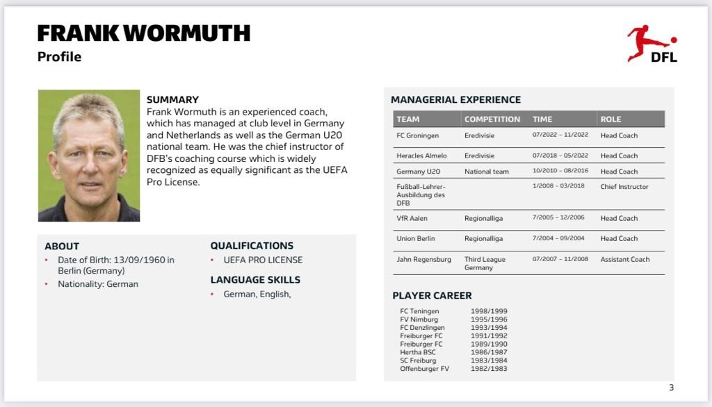 
Biodata Frank Wormuth (Foto: PSSI)