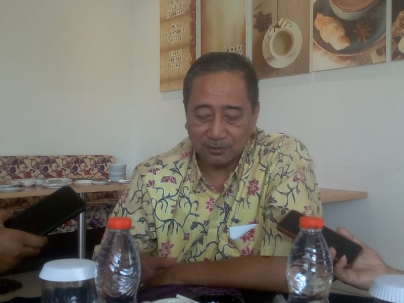 Anggota Komisi X DPR RI, Ferdiansyah, memberikan keterangan di sela kegiatan
 Tata Kelola Guru Menuju Kepastian Kesejahteraan dan Keprofesian di Ballroom Hotel Harmoni, Jalan Cipanas Baru, Kecamatan Tarogong Kaler, Kabupaten Garut, Selasa (14/8/2023).(Foto: Ist)