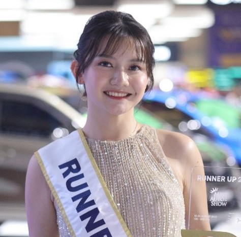 
Winda Erica berhasil meraih gelar Runner-Up 2 Miss Auto Show GIIAS 2023 di ICE BSD, Tangerang Selatan, Banten (20/8/2023). (Foto: Ist)