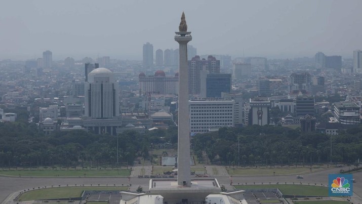 Foto: Polusi Udara Jakarta (CNBC Indonesia/Tri Susilo)