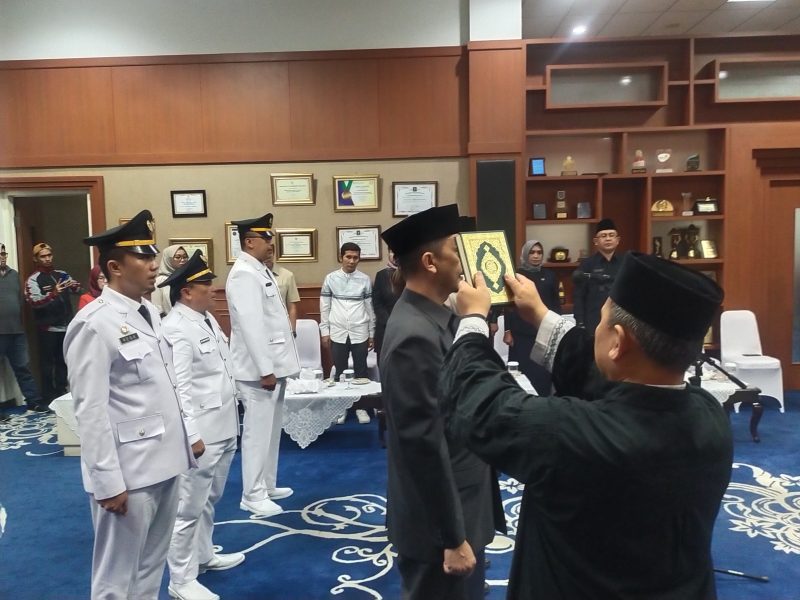 Pelantikan Pejabat di Lingkungan Pemkab Bandung Barat, 26 Agustus 2023. (Foto: Dok dara.co.id)