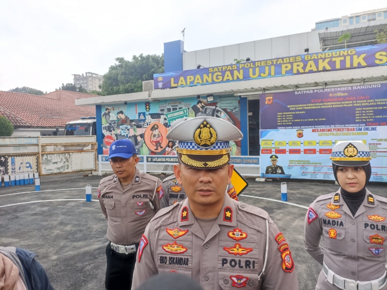 Kasat Lantas Polrestabes Bandung Kompol Eko Iskandar . (Foto: Istimewa/PMJNews)