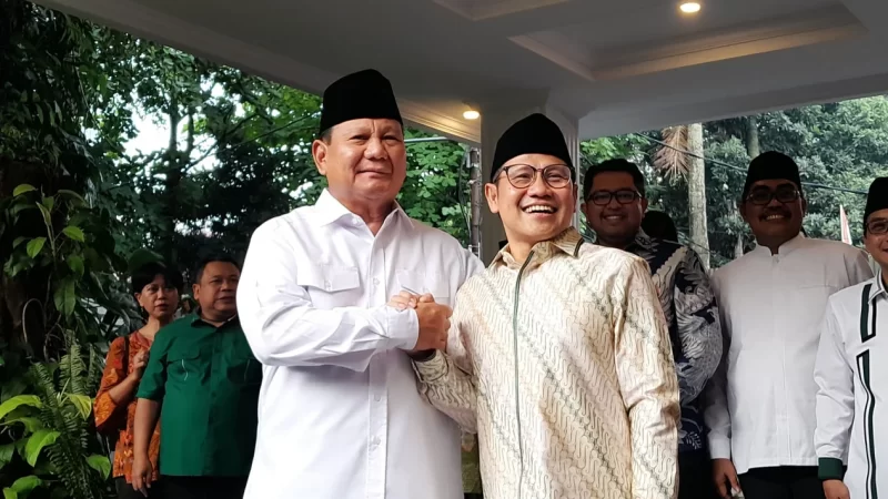 Prabowo Subianto dan Muhaimin Iskandar (VIVA/Yeni Lestari)