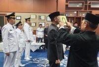 Pelantikan ASN KBB yang dianulir BKN (Foto: Istimewa)