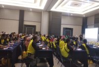 Kegiatan Forum Diskusi Peningkatan Inovasi dan Kewirausahaan Subsektor Kriya di Ballroom Hotel Harmoni, Jalan Cipanas Baru, Kecamatan Tarogong Kaler, Kabupaten Garut, Kamis (12/10/2023)(Foto: Ist)