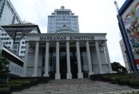 Gedung Mahkamah Konstitusi. (Foto: PMJ News/ Adi)