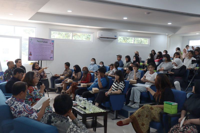 Suasana Diskusi Publik Kampanye Politik di Media Sosial digelar atas Kerjasama Universitas Paramadina & The Indonesian Institute di Auditorium Nurcholish Madjid Universitas Paramadina, Senin (2/10/2023). (Foto: Ist)
