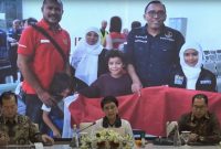 Menlu Retno LP Marsudi memberikan keterangan pers mengenai evakuasi WNI dari Gaza, Jumat (03/11/2023). (Foto: Tangkapan Layar)