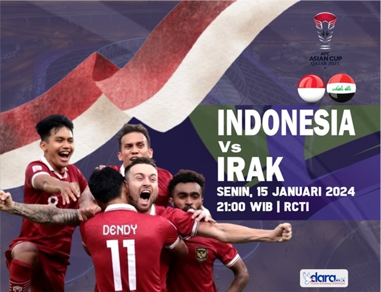 
Timnas Indonesia bakal menghadapi Irak saat laga pertama Grup D Piala Asia 2023 di Stadion Ahmed bin Ali, Al-Rayyan, Senin (15/1/2024).(Foto: miga/dara)
