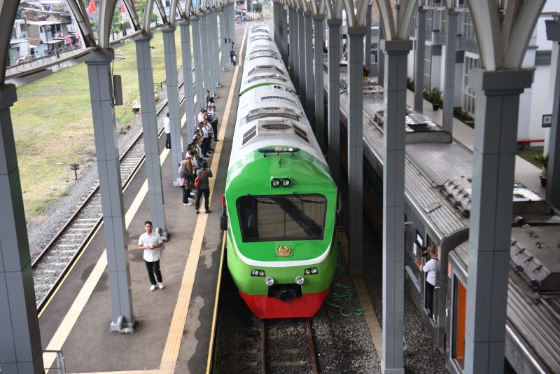 Kereta Api Papandayan resmi beroperasi (Foto: Istimewa)