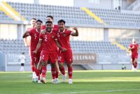 Timnas Indonesia harus mengakui keunggulan 1-2 dari Libya dalam uji coba yang digelar di Stadion Titanic Mardan, Antalya, Turki, Jumat (5/1/2024). (Foto: PSSI)